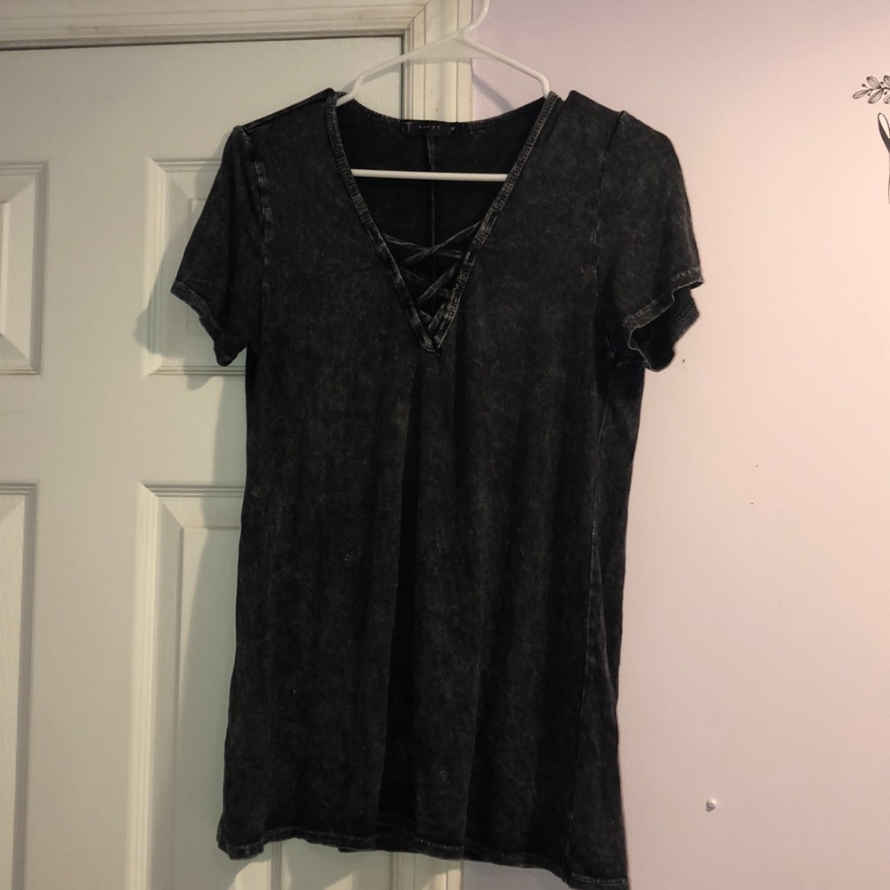 Acid wash T-shirt